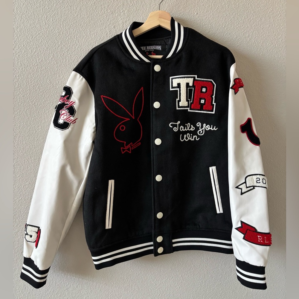 True Religion Varsity Jacket